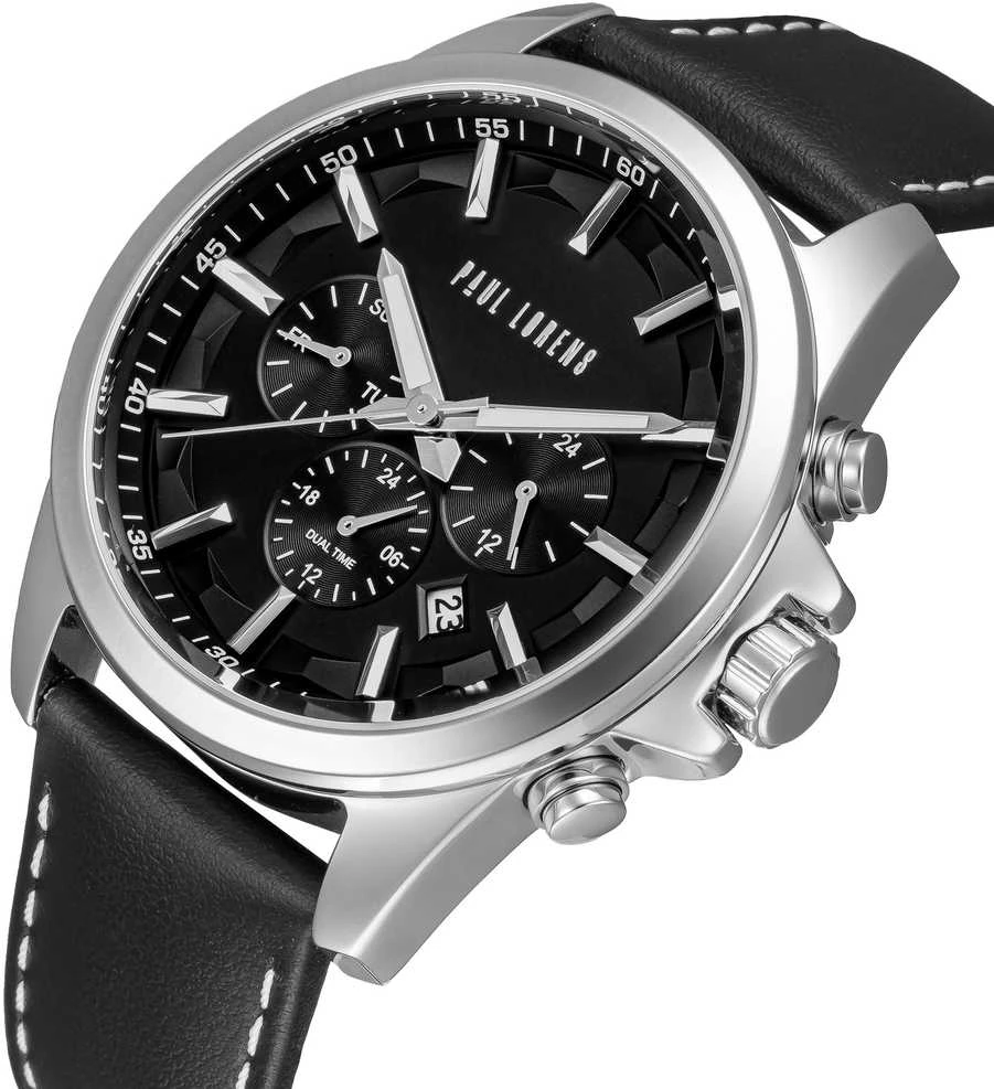 PAUL LORENS MALE WATCH - PL20010A-1A1 (zg379a) + BOX
