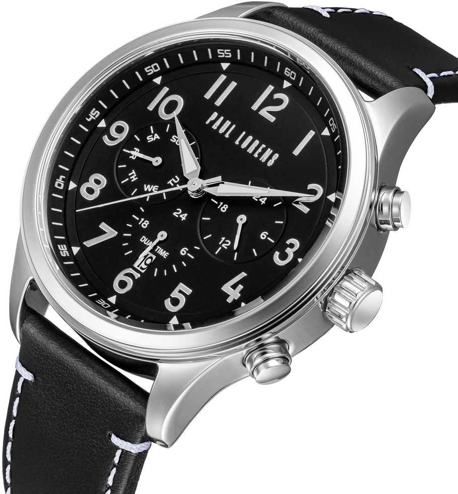 PAUL LORENS MALE WATCH - PL20011A-1A1 (zg378b) + BOX