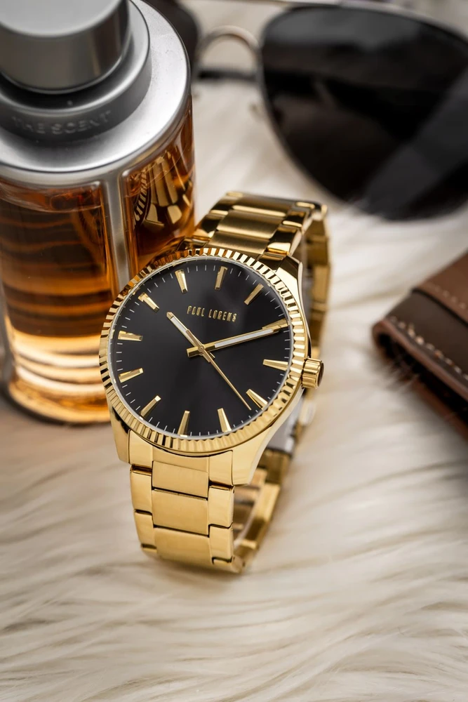PAUL LORENS MALE WATCH - PL20012B-1D1 (zg382d) + BOX