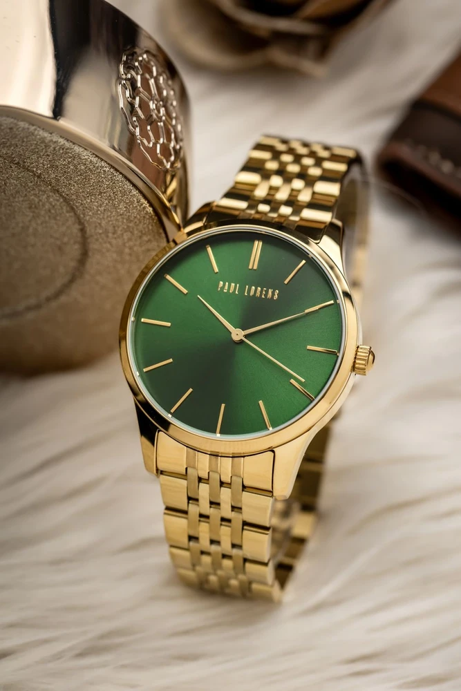 PAUL LORENS MALE WATCH - PL20014B-8D1 (zg390e) + BOX