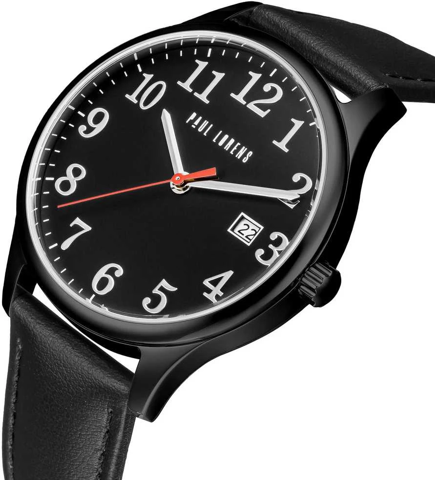 PAUL LORENS MALE WATCH - PL20016A-1A3 (zg380a) + BOX