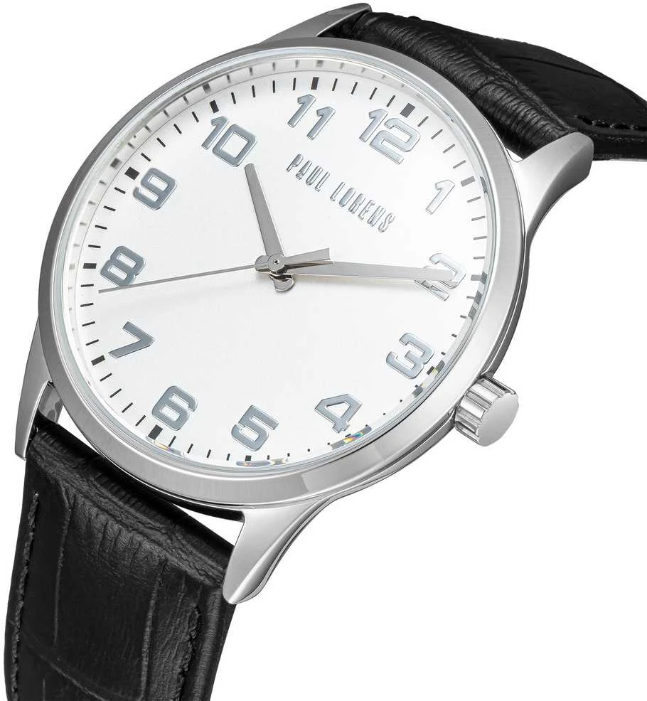 PAUL LORENS MALE WATCH - PL20022A-3A1 (zg377d) + BOX