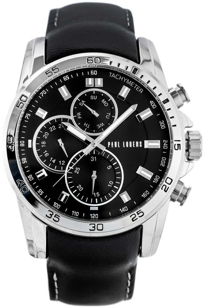 Laikrodis PAUL LORENS MALE WATCH - PL9753A8-1A1 (zg364a) + BOX