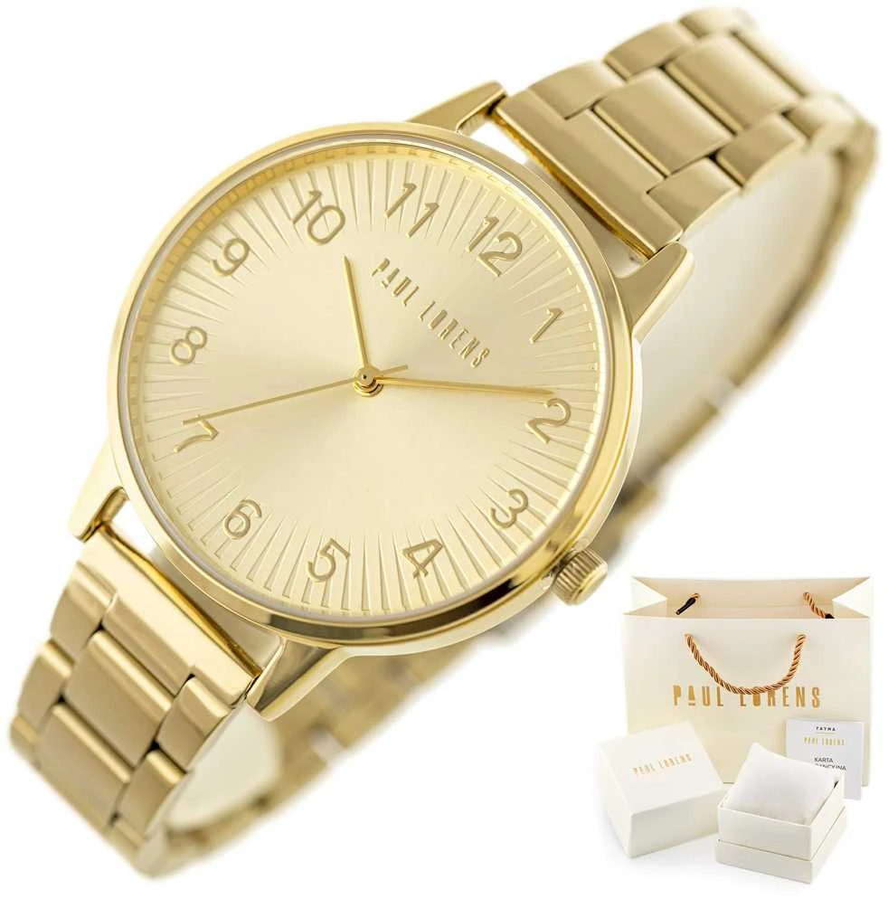 Laikrodis PAUL LORENS WOMEN S WATCH - 11715B3-4D1 (zg503c) + BOX
