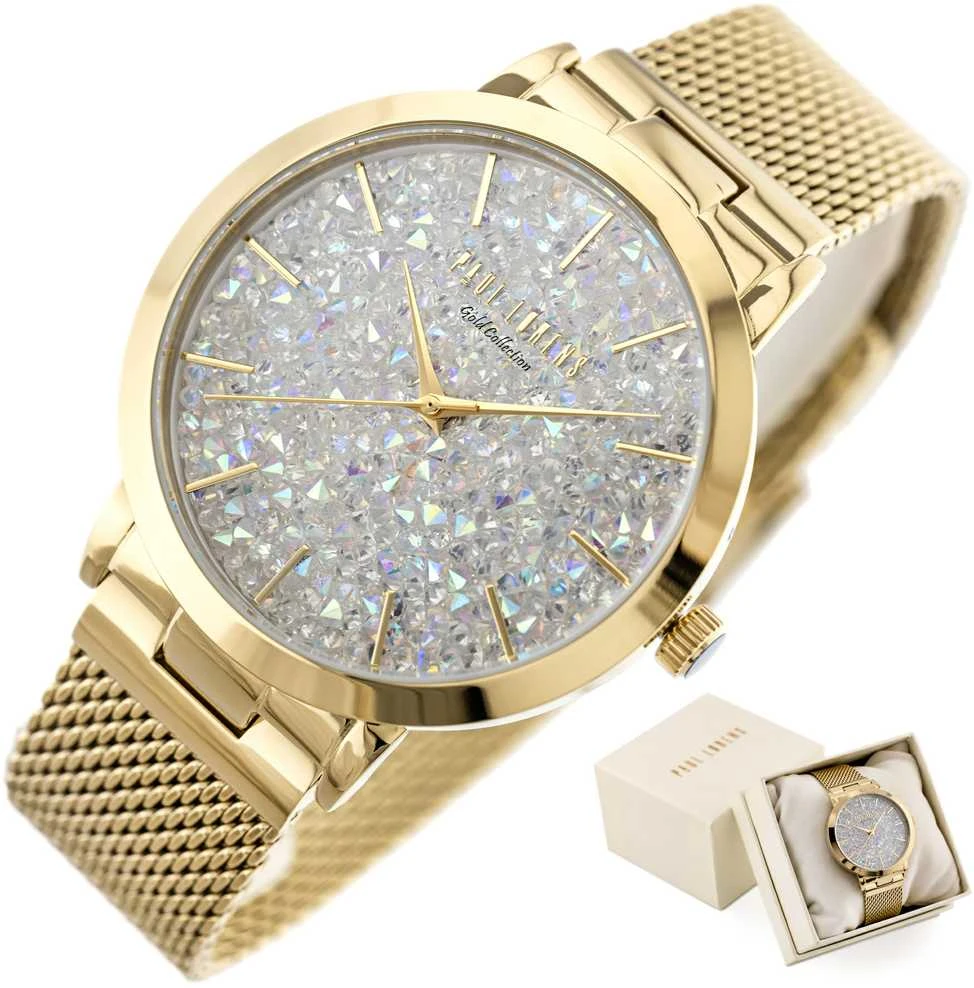 Laikrodis PAUL LORENS WOMEN S WATCH - 473B2-3D1-2 - STAINLESS STEEL (zg517b) + BOX