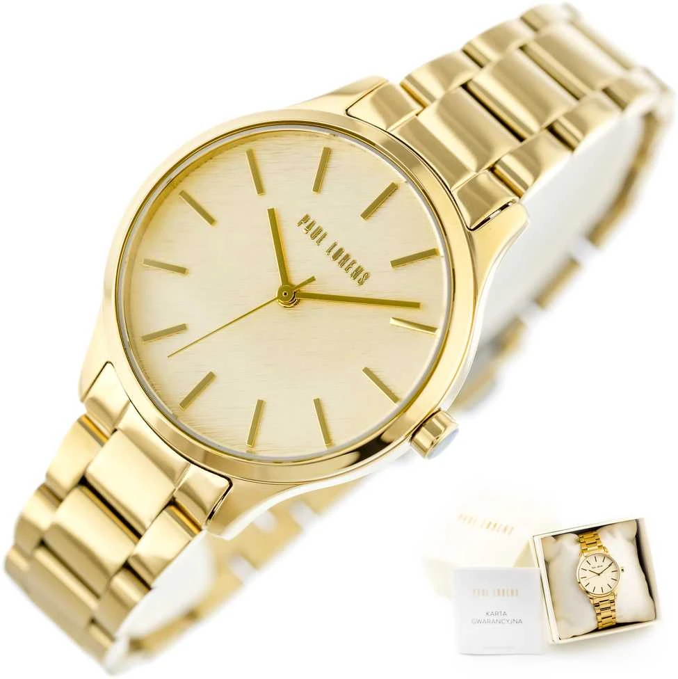Laikrodis PAUL LORENS WOMEN'S WATCH - PL20007B-4D1 (zg568d) + BOX