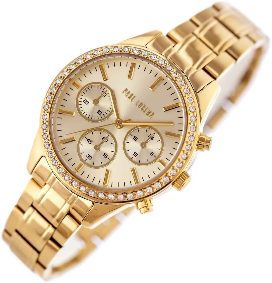 PAUL LORENS WOMEN'S WATCH - PL20020B-4D2 (zg569d) + BOX