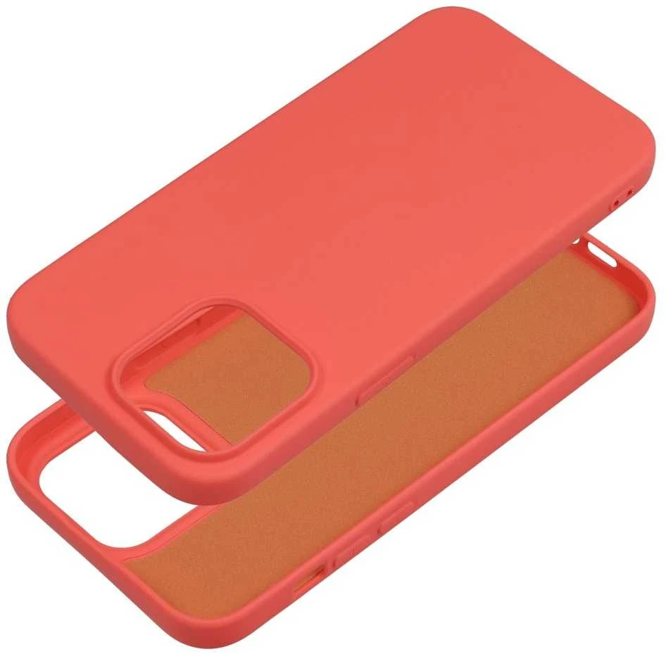 OEM dėklas, skirtas iPhone 14 PRO MAX silikoniniam dėklui, persikų spalvos