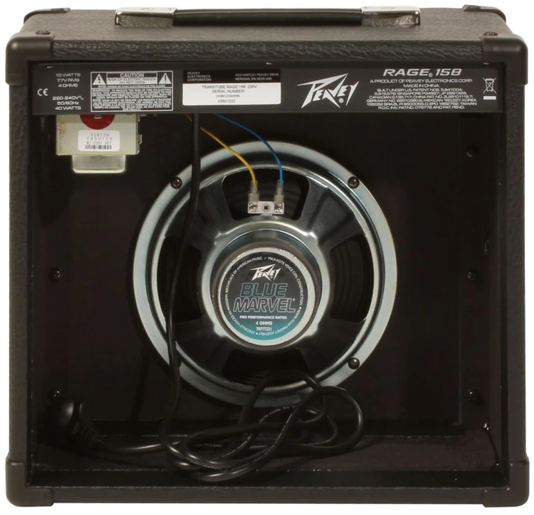 „Peavey Electronics Rage 158“ – 15 W gitaros stiprintuvas