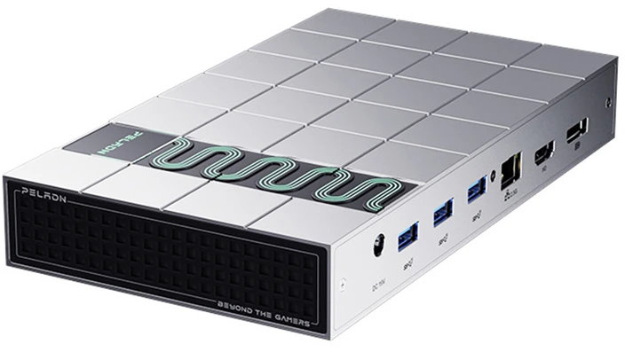 Peladn G2E Docking Station (Sidabrinis) Thunderbolt 5