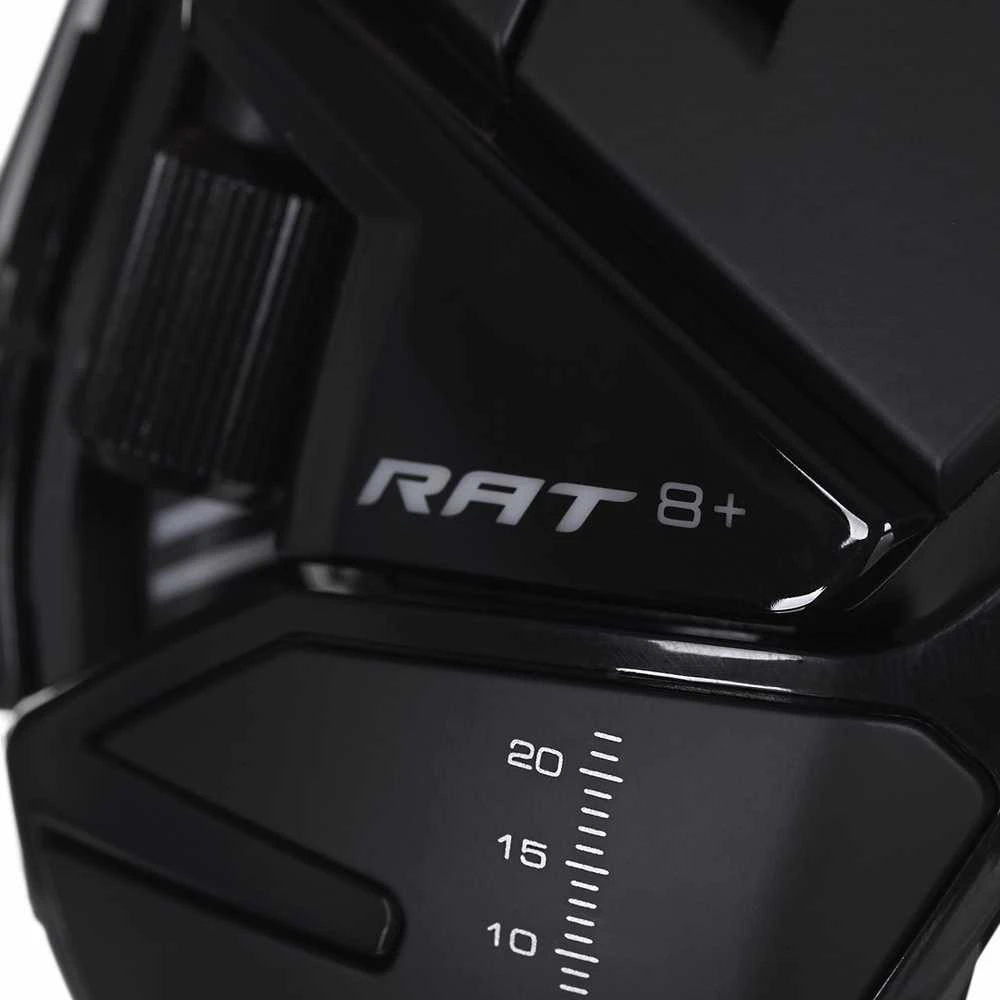 Žaidimų pelė  Mad Catz R.A.T. 8+, juoda