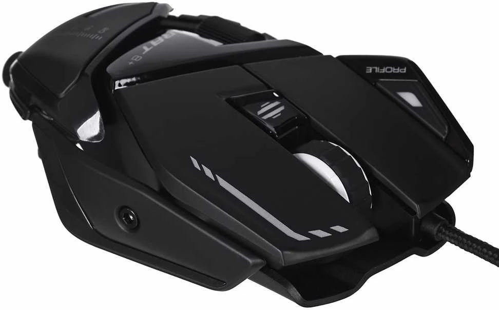 Žaidimų pelė  Mad Catz R.A.T. 8+, juoda