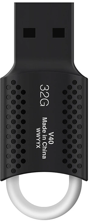 Lexar | USB atmintinė | JumpDrive V40 | 32 GB | USB A tipo | Juodas