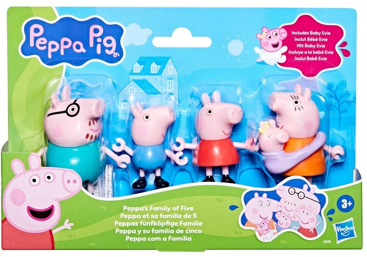 Pipsa Possu Peppa Pig Rinkinys „Pepos šeimynėlė“
