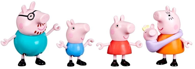 Pipsa Possu Peppa Pig Rinkinys „Pepos šeimynėlė“