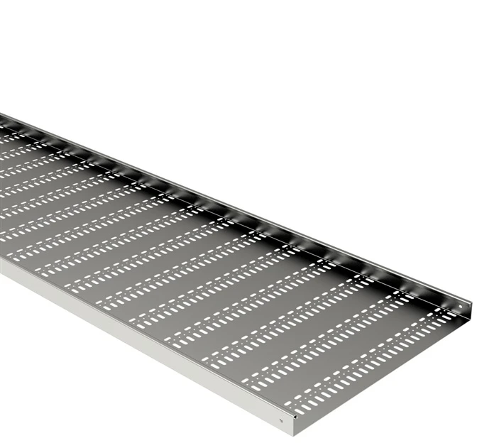 Perforated cable tray MEKA KRB-60-500. L=3000 PG