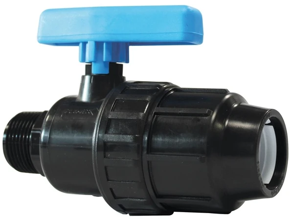 Slėgio vamzdžių ventilis Perla, Ø25 mm x ¾” su išor. sr