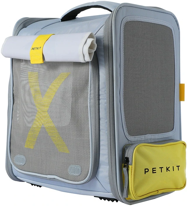 E Gyvūnų transportavimo krepšys PETKIT BP3 X ZONE, pilkas