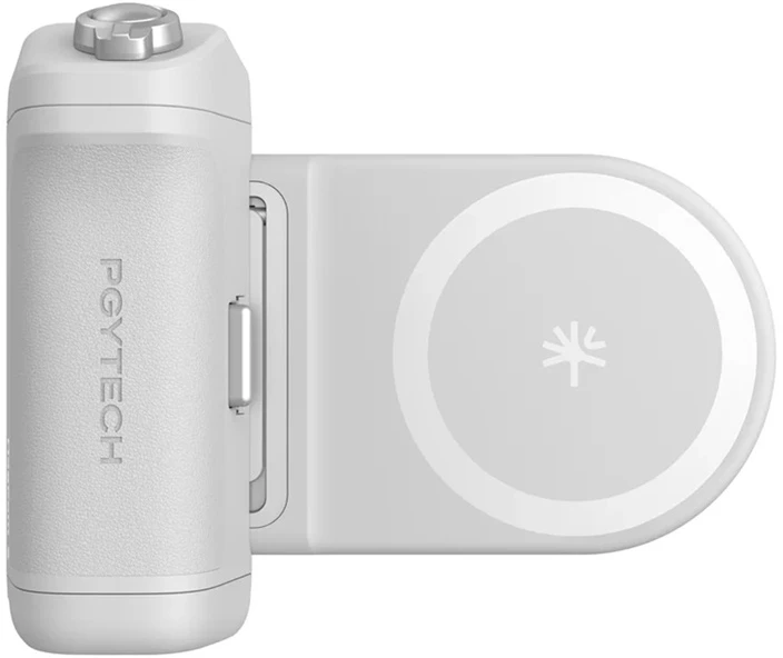 Mobiliojo telefono priedas - PGYTECH MagCam 2 Grip (3000 mAh, Bluetooth, Misty Gray)