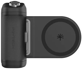 Telefonų laikiklis - PGYTECH MagCam 2 Bluetooth Grip 3000mAh Classic Juodas