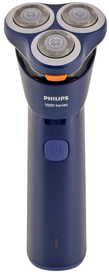 „Philips 1000“ serijos S1881/00 vyriškas skustuvas Rotacinis skustuvas, tamsiai mėlynas