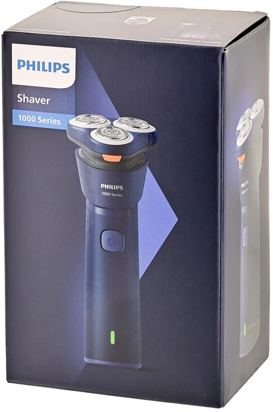 „Philips 1000“ serijos S1881/00 vyriškas skustuvas Rotacinis skustuvas, tamsiai mėlynas