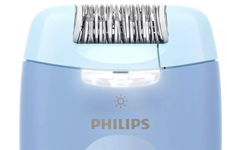 Laidinis epiliatorius Philips Satinelle Essential BRE247/00, Žydras