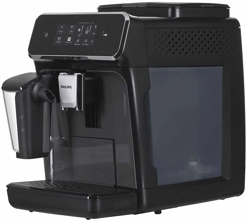 Philips | Espresso | EP2334/10 | Slėgis 15 bar | Su pieno plakikliu | Pilnai Automatinis | 1500 W | Juodas