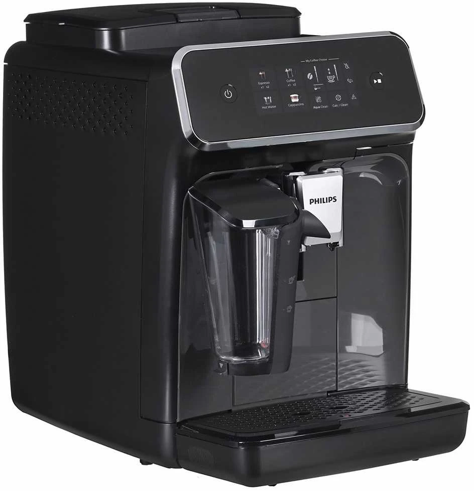 Philips | Espresso | EP2334/10 | Slėgis 15 bar | Su pieno plakikliu | Pilnai Automatinis | 1500 W | Juodas