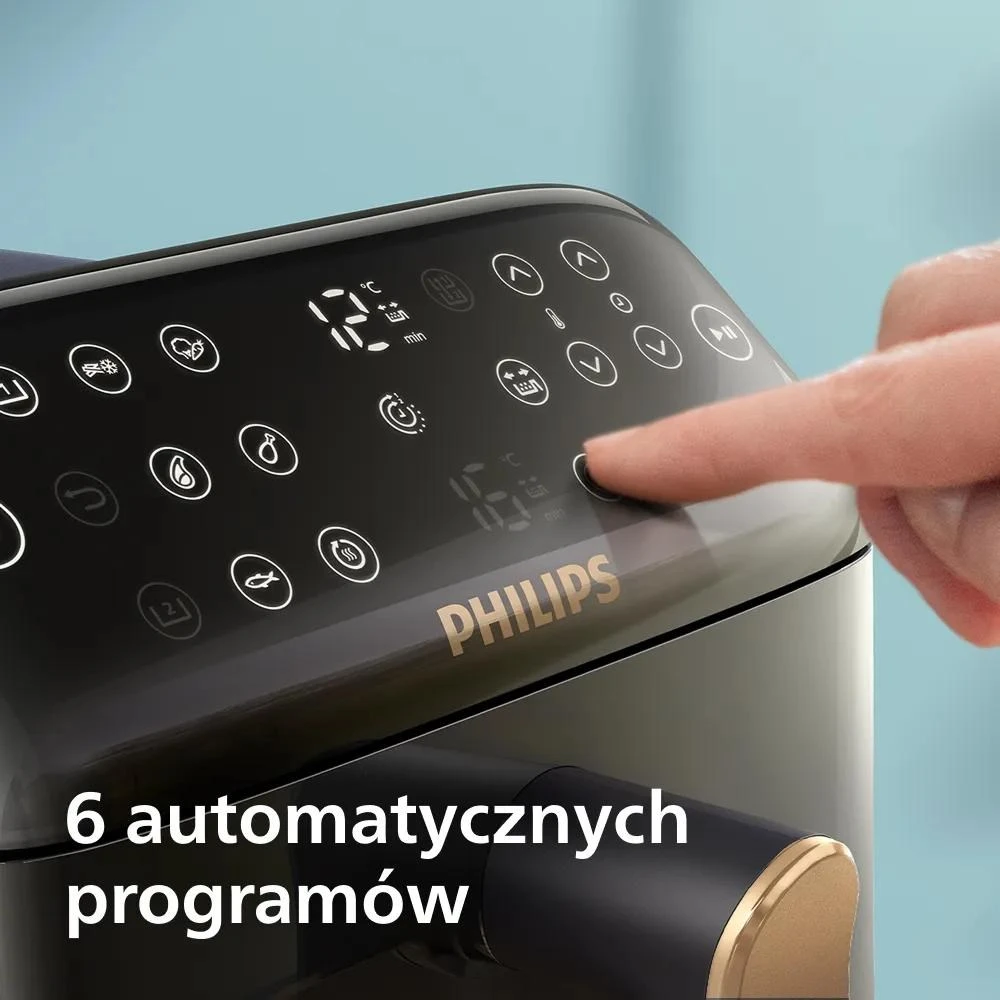 Karšto oro gruzdintuvė Philips 4000 ser. „Airfryer“ su 2 krepšeliais, 2750 W