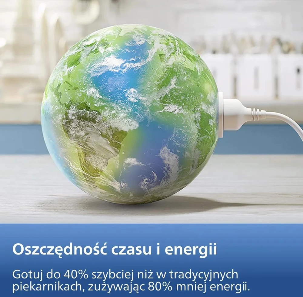 Dviejų krepšelių gruzdintuvė su garų funkcija Philips 5000 series NA552/00, 9 l