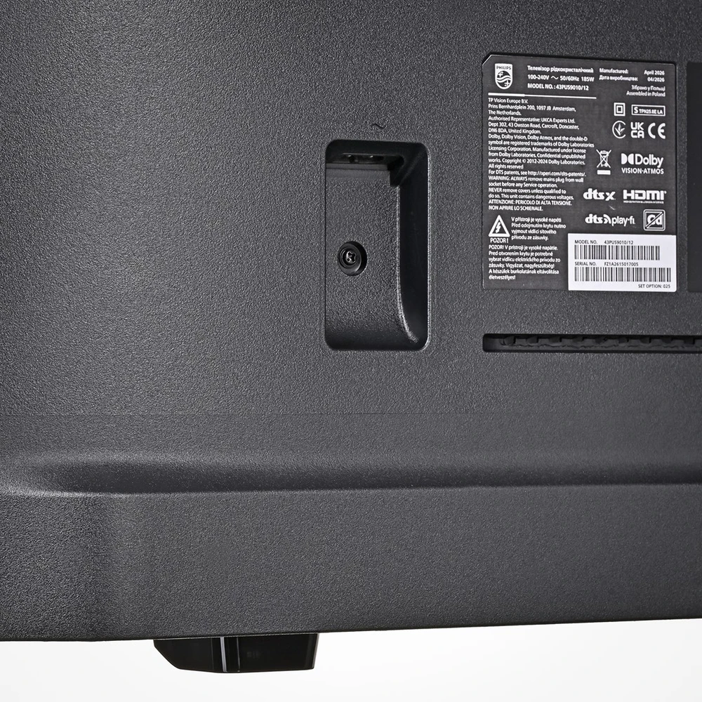 Televizorius Philips The One 4K Ambilight 50PUS9010/12 | 50" | Titan OS