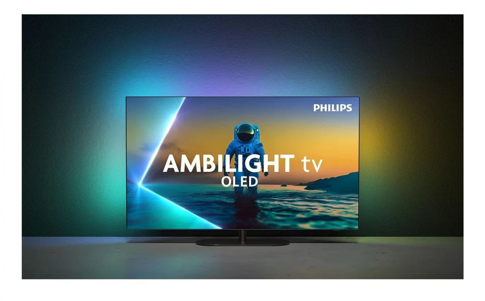 Televizorius Philips Ambilight 55OLED810/12 TV 139.7 cm (55") 4K Ultra HD Smart TV Wi-Fi Pilkas