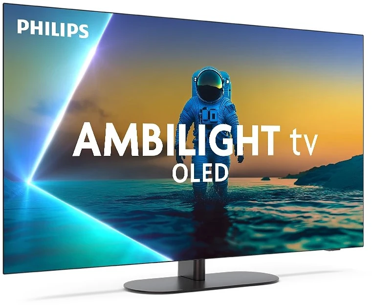 Televizorius Philips Ambilight 55OLED810/12 TV 139.7 cm (55") 4K Ultra HD Smart TV Wi-Fi Pilkas