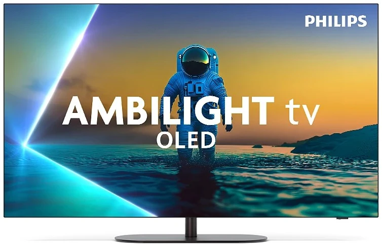 Televizorius Philips Ambilight 55OLED810/12 TV 139.7 cm (55") 4K Ultra HD Smart TV Wi-Fi Pilkas