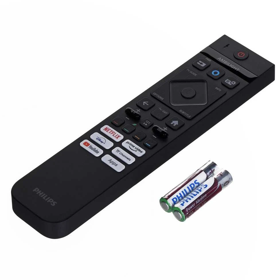 4K „Ambilight“ televizorius | 55PUS8510/12 | „Philips 55“ | Išmanusis televizorius | TITAN OS | 4K UHD | Juodas