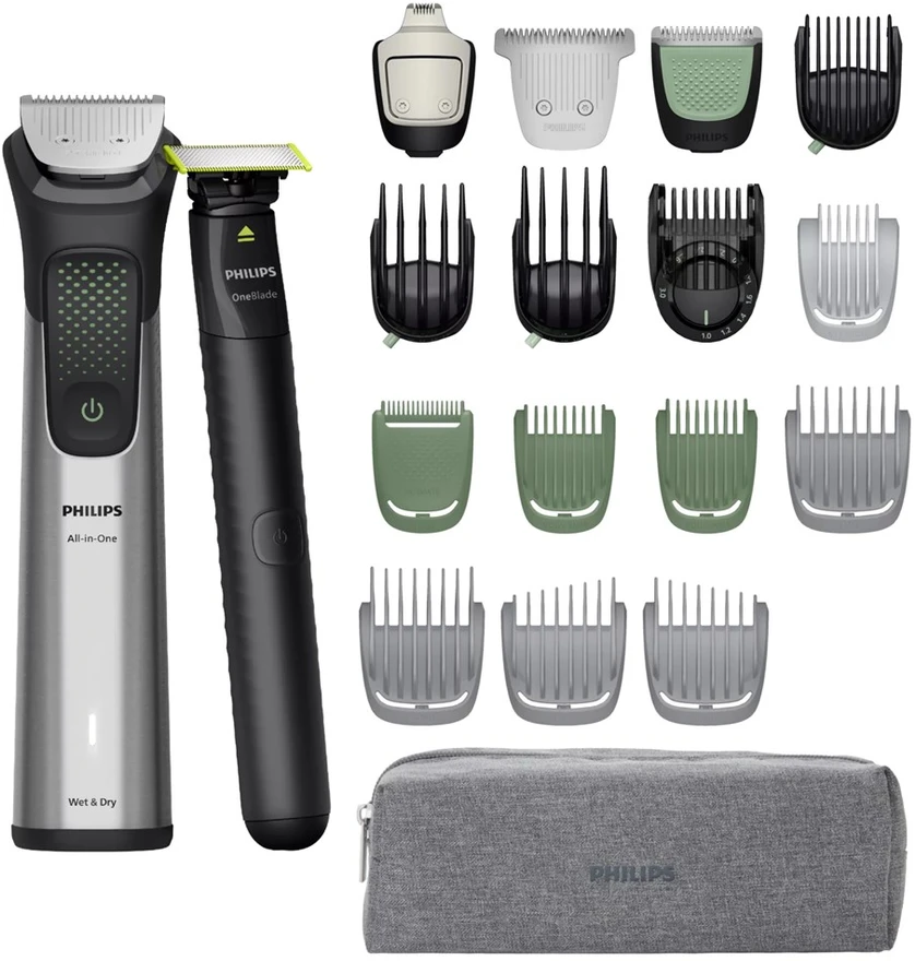 Daugiafunkcis „dvidešimt viename“ kūno ir veido skustuvas Philips All-in-One Trimmer Series 9000 MG9557/15