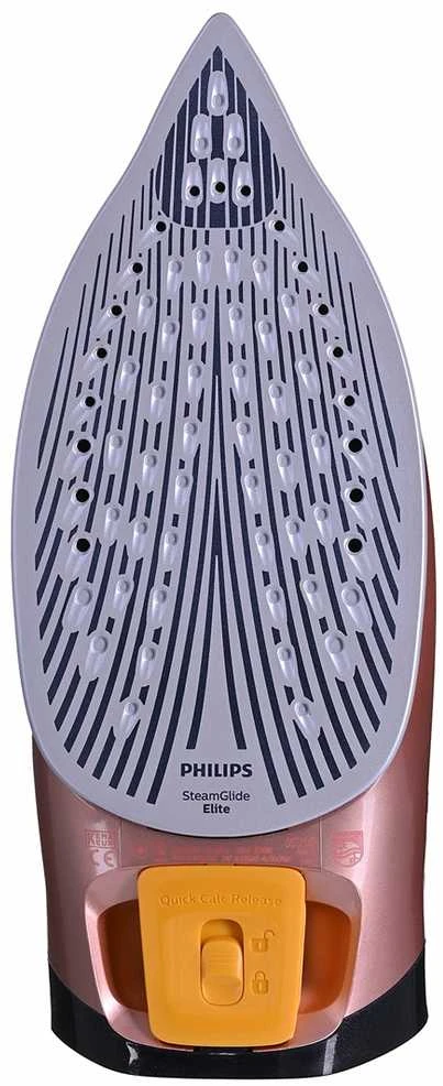 Philips | DST7510/80 | Garų lygintuvas | 3200 W | Vanduo tank capacity 300 ml | Continuous steam 55 g/min | Steam boost performance 260 g/min | Mėlyna/Gold