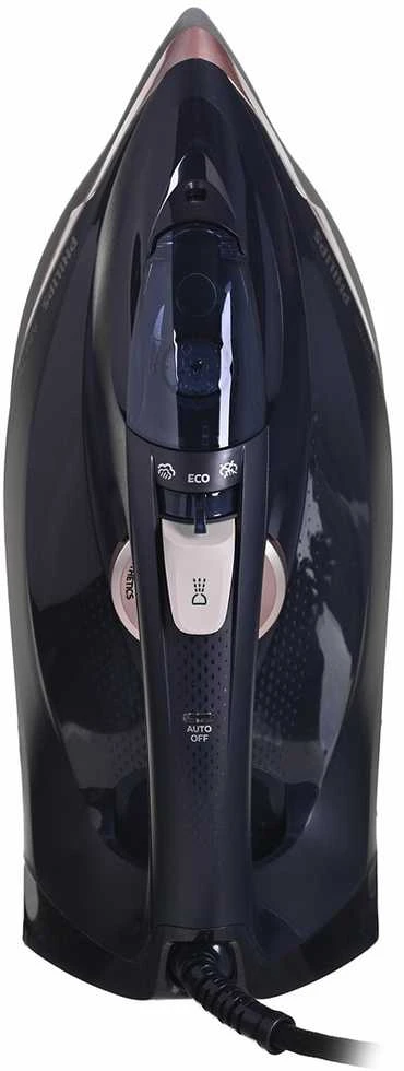Philips | DST7510/80 | Garų lygintuvas | 3200 W | Vanduo tank capacity 300 ml | Continuous steam 55 g/min | Steam boost performance 260 g/min | Mėlyna/Gold