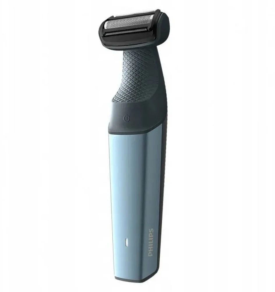 Plaukų skutimo mašinėlė visam kūnui Philips BG3027/05, belaidė, atspari vandeniui, Juodos ir mėlynos spalvos