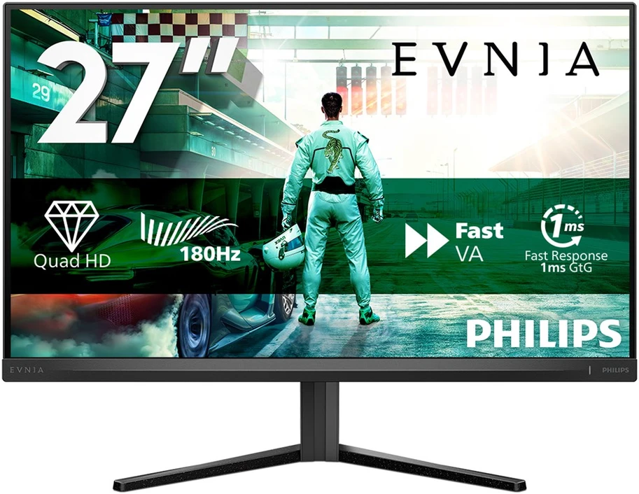 Monitorius Philips Evnia 27M2N3500NL/00, 27", VA, 2560 x 1440, 180 Hz, 1 ms, 300 cd/m²