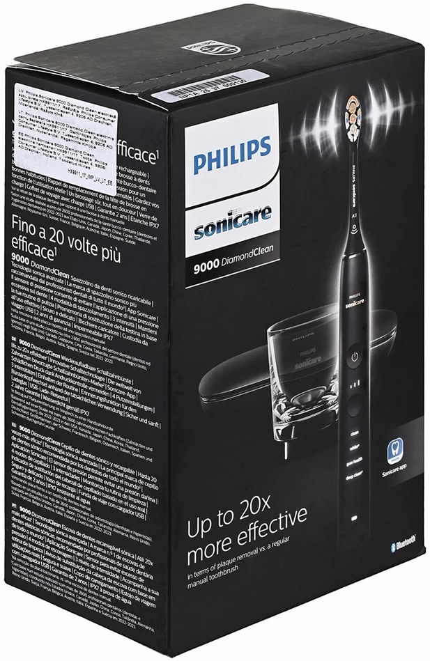 Philips Sonicare DiamondClean 9000 „Sonic“, elektrinis dantų šepetėlis su programa HX9911/17