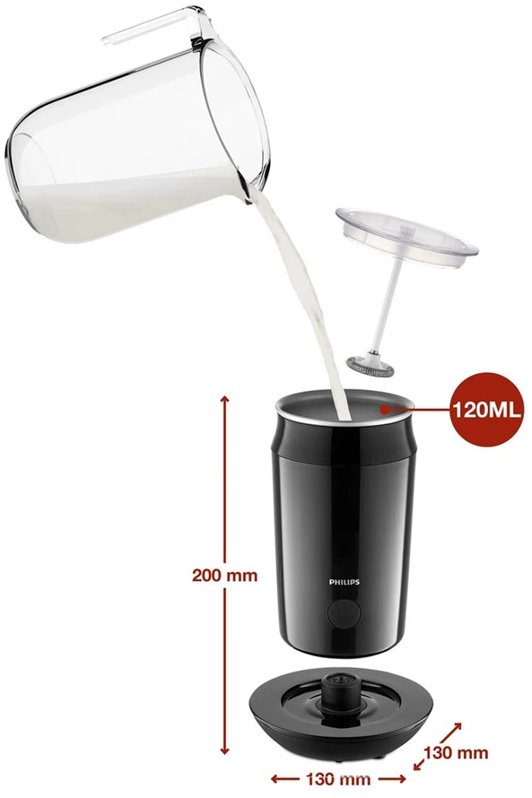Philips Milk Twister pieno putų plakiklis CA6500/63