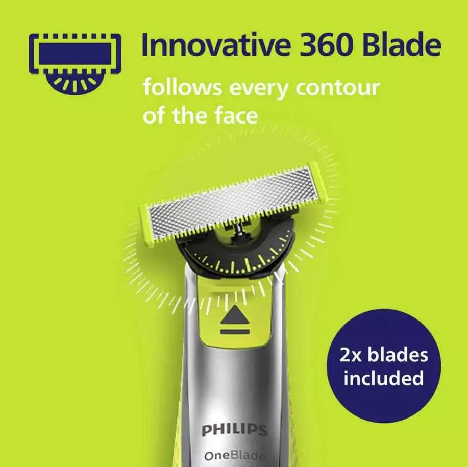 Barzdaskutė Philips OneBlade 360 (QP2734/31)