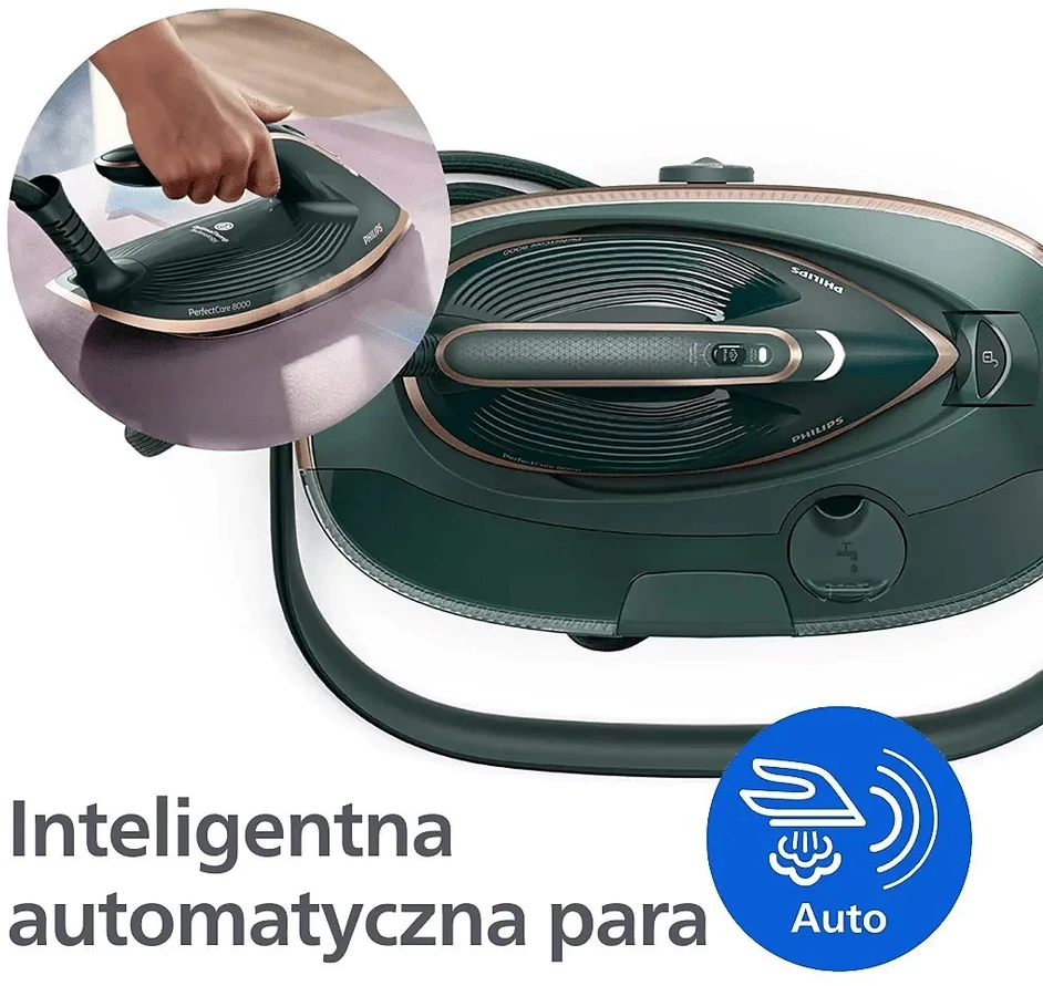 Philips PerfectCare 8000 PSG8200/70 žalia