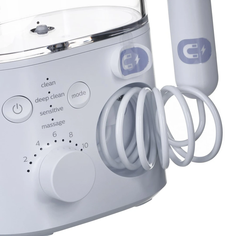 Irigatorius Philips Sonicare Power Flosser 7000 serijos HX3911/40, Baltos spalvos