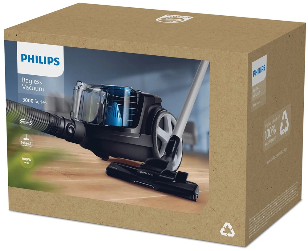Dulkių siurblys Philips FC9331/09, Juodos spalvos