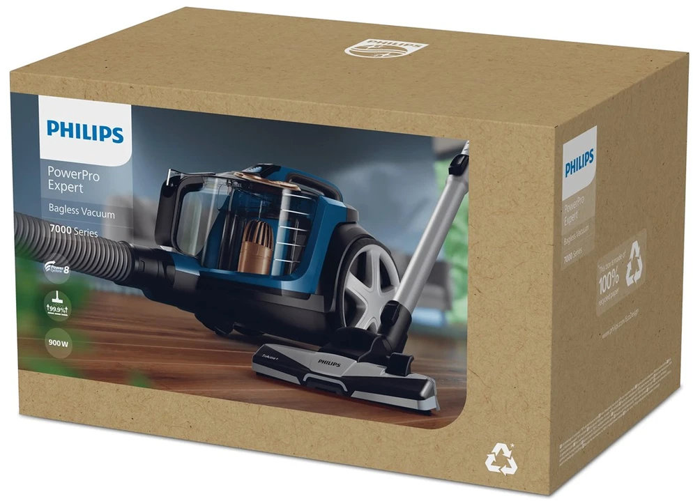 Dulkių siurblys Philips PowerPro Expert FC9745/09 vakuuminis 2 l cilindrinis siurblys, sausas 900 W be maišelio