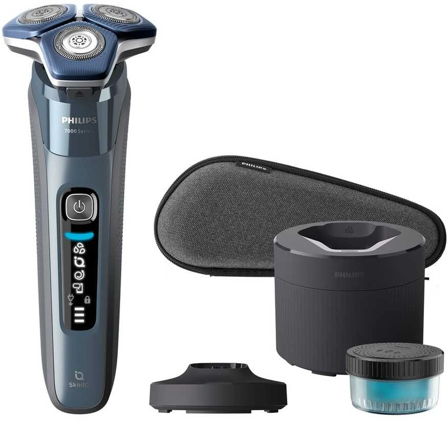 Philips Series 7000 Drėgnojo ir sausojo skutimo elektrinė barzdaskutė S7882/55