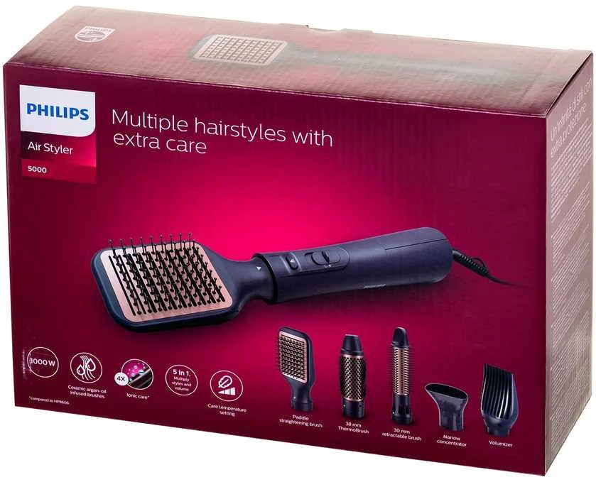 Elektrinės plaukų formavimo šukos Philips Air Styler BHA530/00